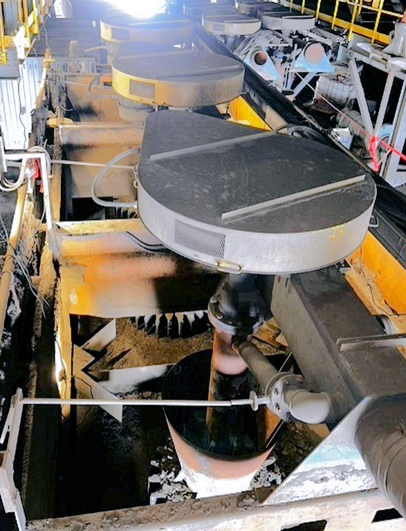 3 Units -banks Of 3-cell Metso Model Dr-500 Flotation Cells)